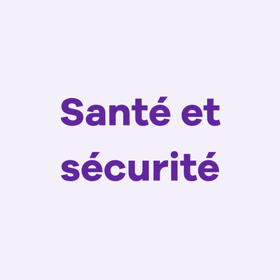 Image Santé et sécurité